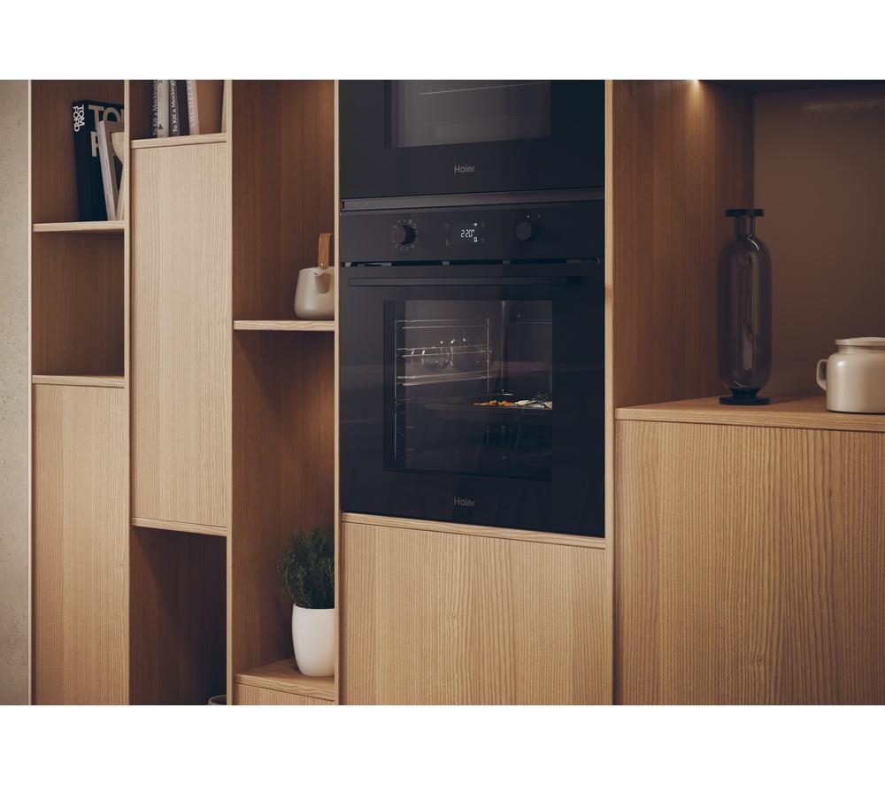 HAIER ID Series 2 H6 ID23B3YTB Electric Pyrolytic Smart Oven - Black image number 11 of 15