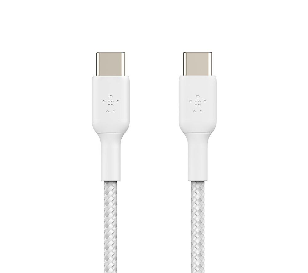 BELKIN Braided USB Type-C Cable - 2 m, White image number 2 of 4