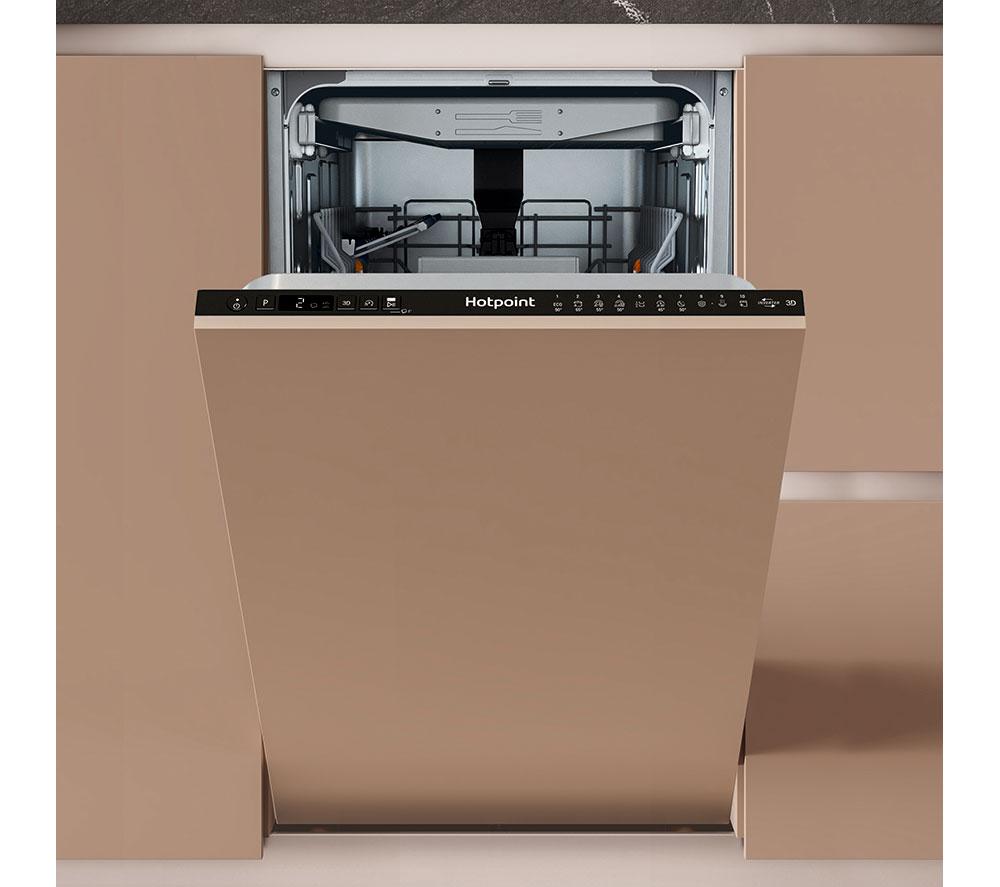 HOTPOINT HP6IC11BS7LA0UK Slimline Fully Integrated Dishwasher image number 2 of 14