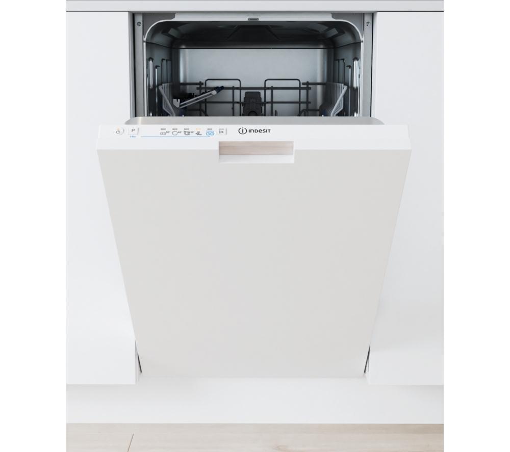 INDESIT Push&Go IN2ID10CS80UK Slimline Integrated Dishwasher
