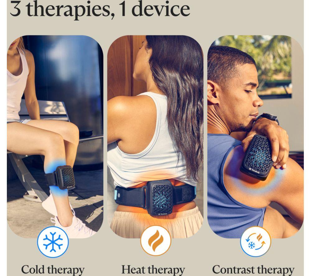 THERABODY RecoveryTherm Cube Heat & Cold Therapy Device - Black image number 3 of 9