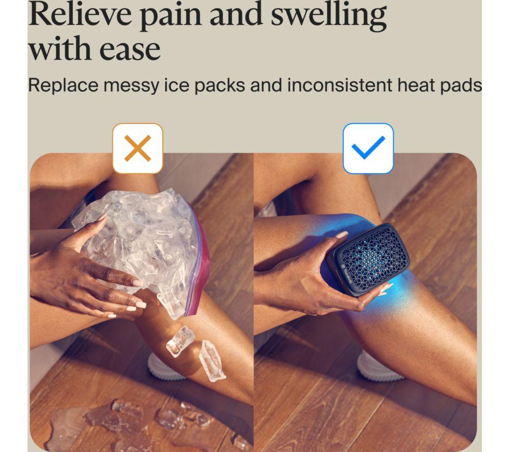 THERABODY RecoveryTherm Cube Heat & Cold Therapy Device - Black image number 5 of 9