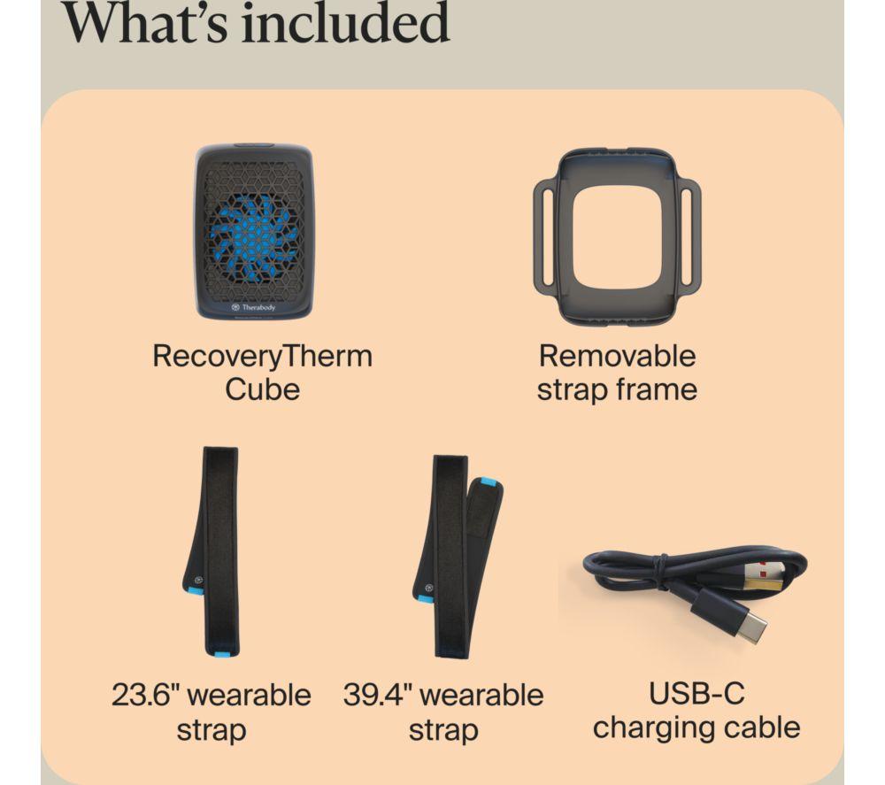 THERABODY RecoveryTherm Cube Heat & Cold Therapy Device - Black image number 8 of 9