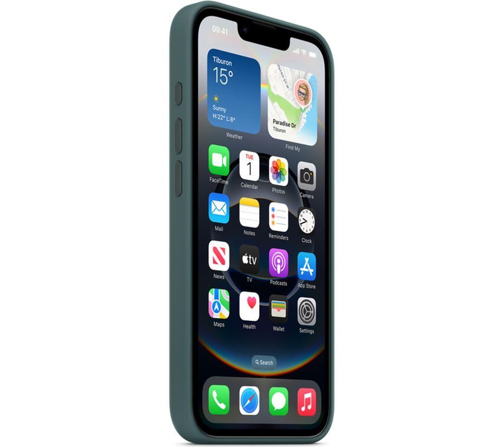 APPLE iPhone 16e/17e Silicone Case - Green image number 3 of 4
