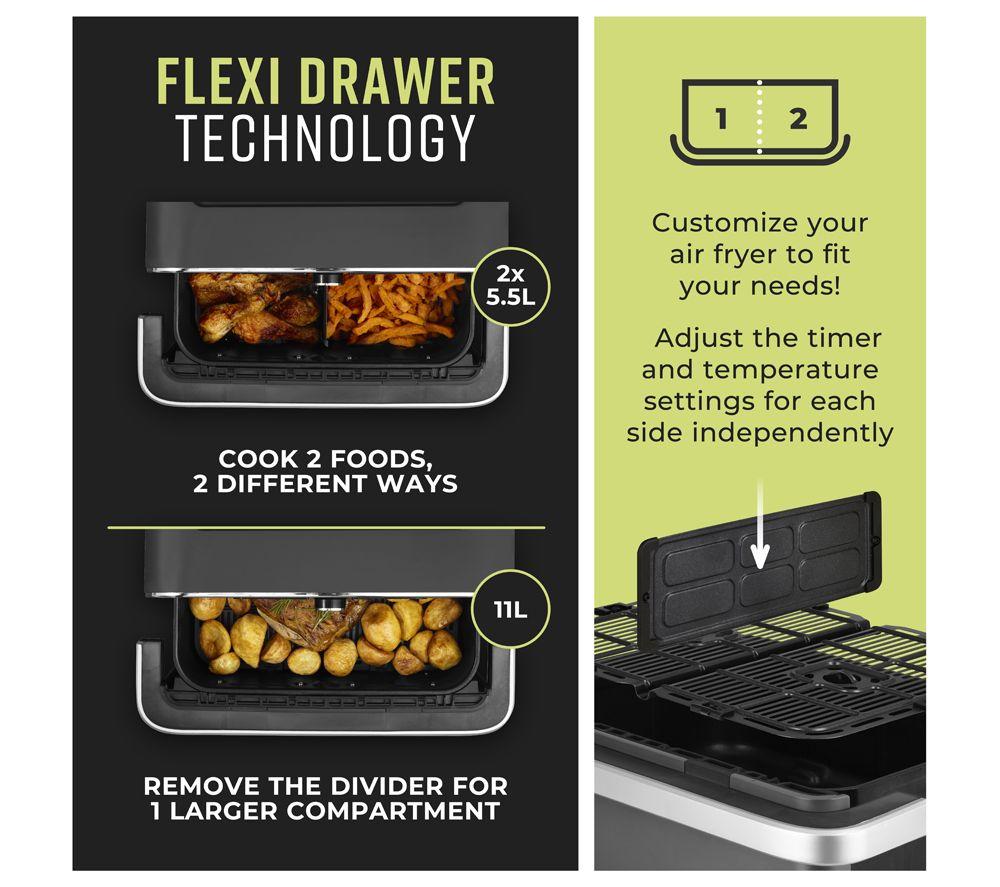 TOWER Vortx Elite T17200 Air Fryer - Graphite image number 5 of 6