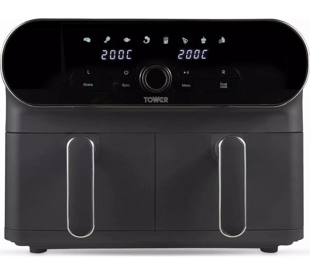 Tower Vortx Elite T17138 Air Fryer - Grey, Silver/Grey