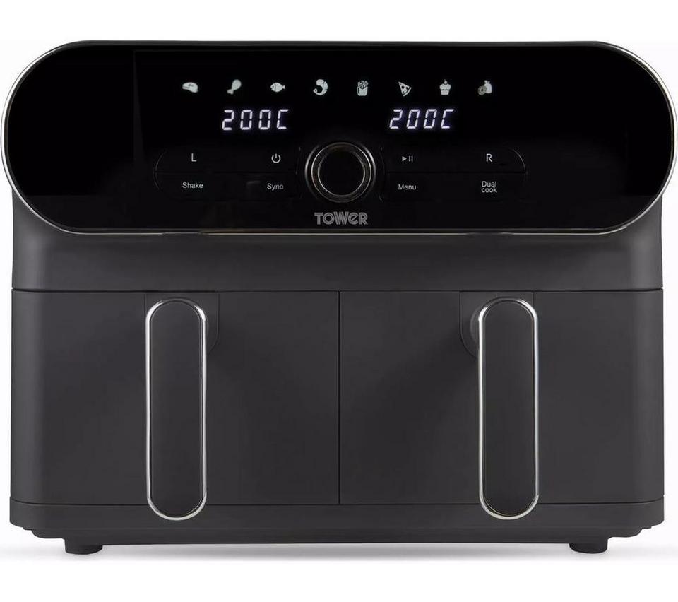 TOWER Vortx Elite T17138 Air Fryer - Grey