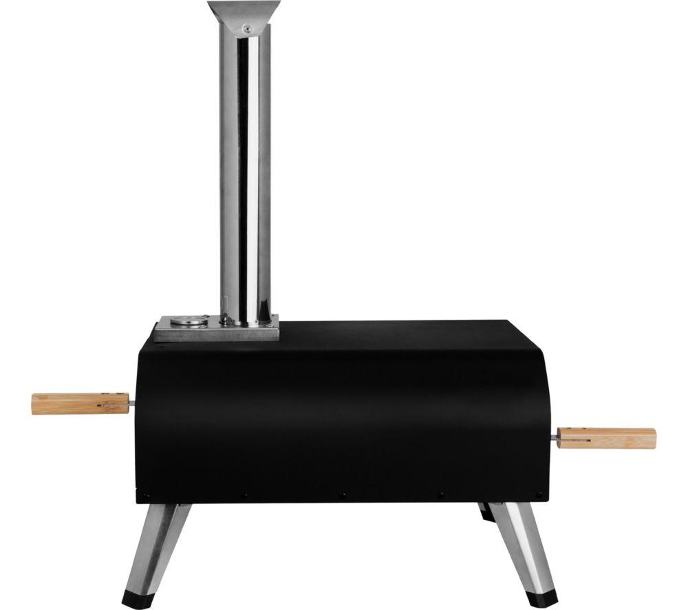 ABODE 13" Wood Pellet Pizza Oven - Black image number 6 of 16