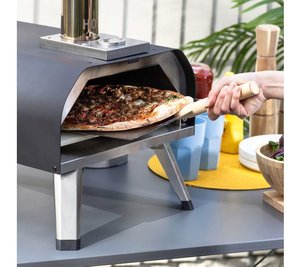 ABODE 13" Wood Pellet Pizza Oven - Black image number 7 of 16