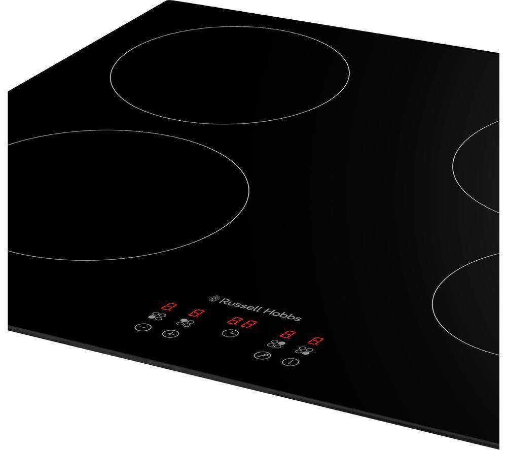 RUSSELL HOBBS RH60EH413B 59 cm Electric Ceramic Hob - Black image number 2 of 7