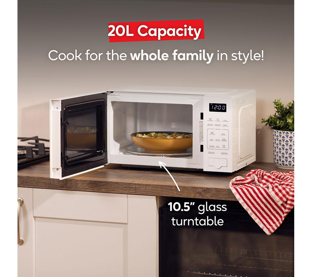 RUSSELL HOBBS RHMT2005-M Solo Microwave - White image number 4 of 9