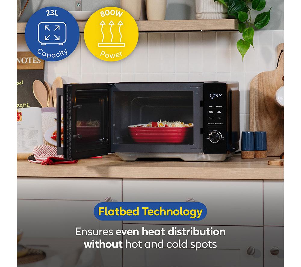 RUSSELL HOBBS RHFM2365B Solo Microwave - Black image number 6 of 12