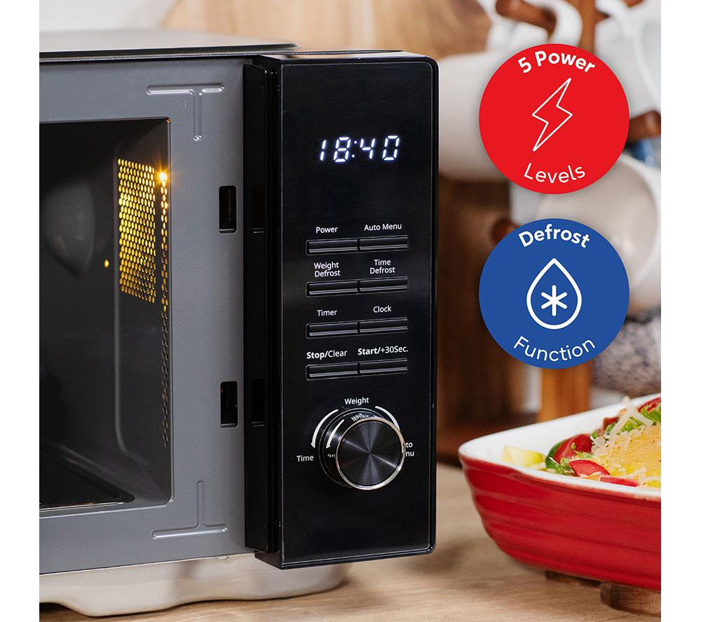 RUSSELL HOBBS RHFM2365B Solo Microwave - Black image number 8 of 12