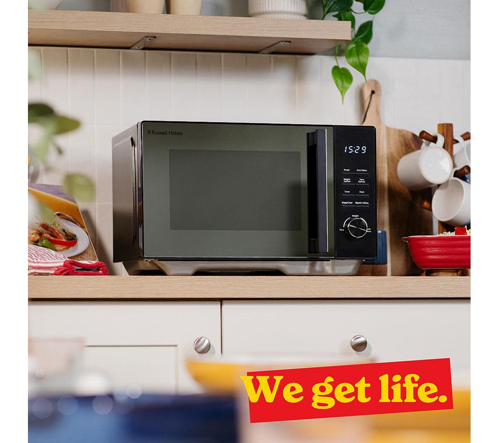 RUSSELL HOBBS RHFM2365B Solo Microwave - Black image number 10 of 12