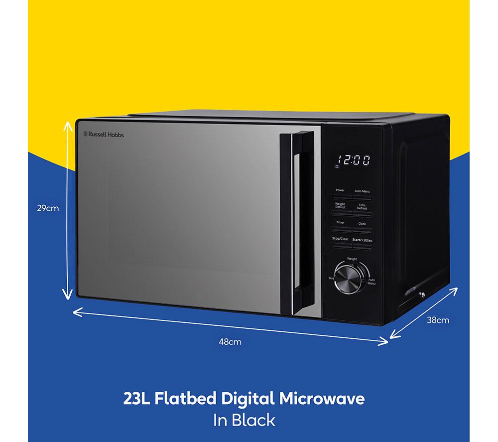 RUSSELL HOBBS RHFM2365B Solo Microwave - Black image number 11 of 12