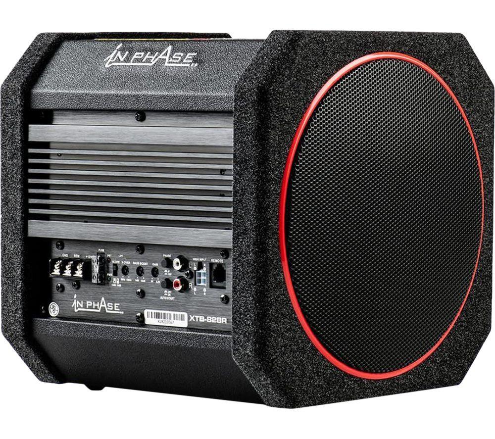 IN PHASE XTB-828R Car Subwoofer - Black image number 4 of 5