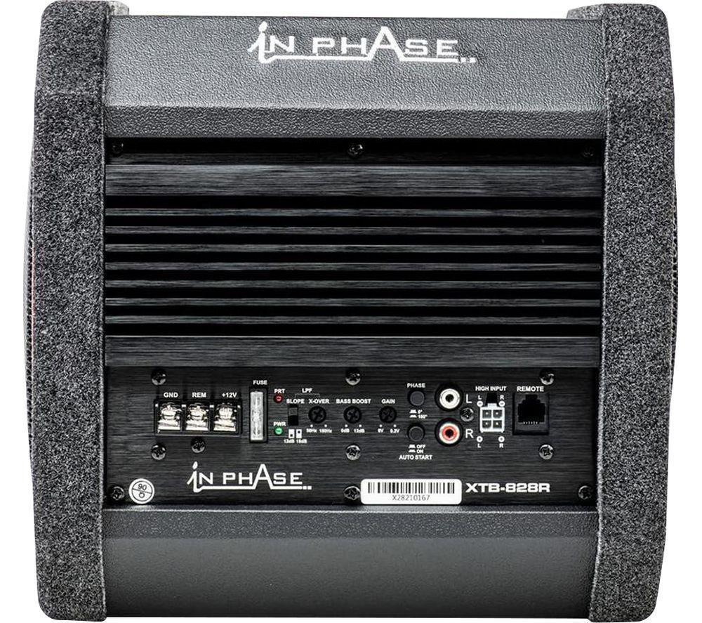 IN PHASE XTB-828R Car Subwoofer - Black image number 5 of 5