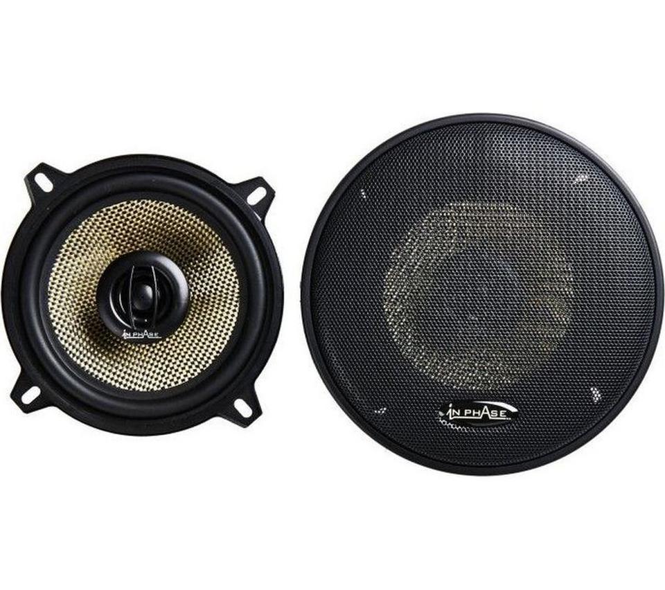 IN PHASE XTC13.2 Car Speakers - Black & Yellow