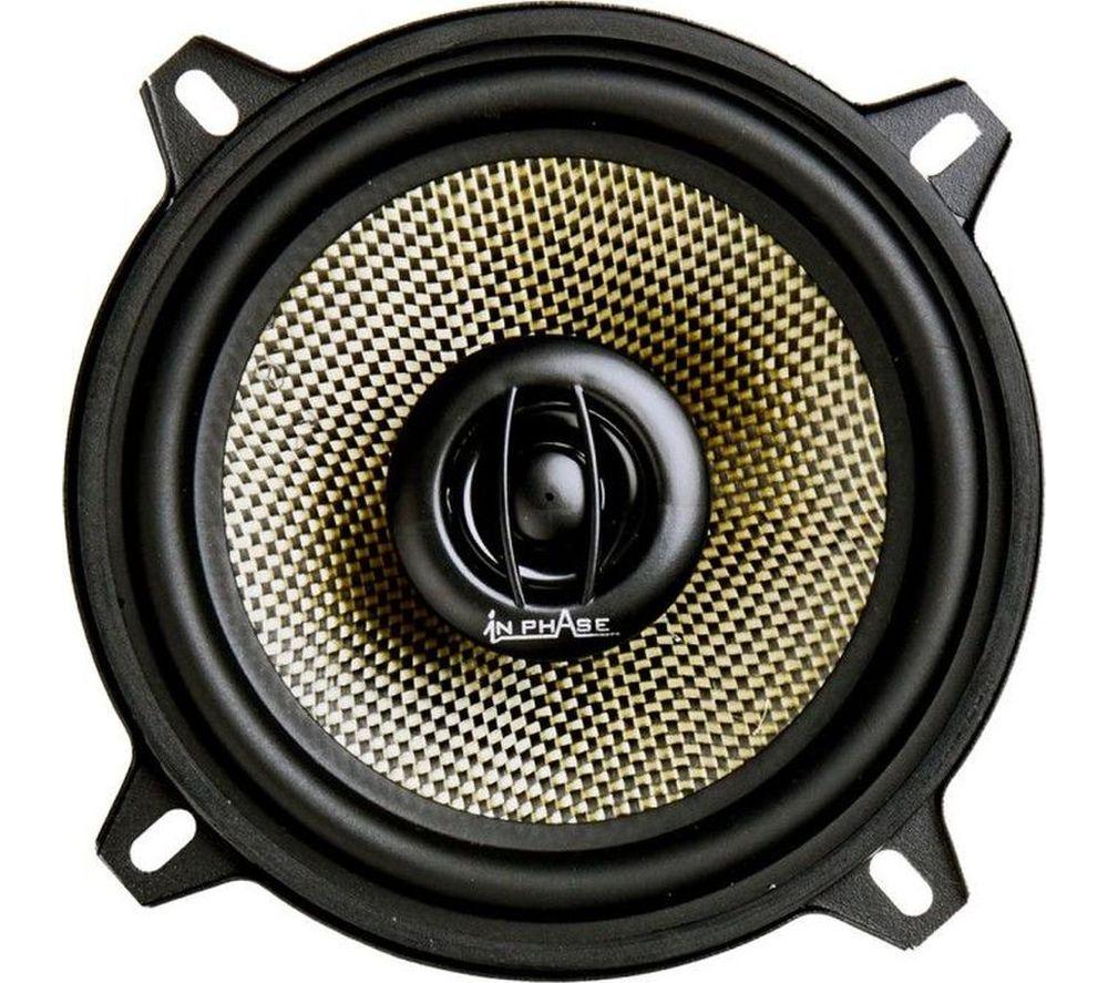 IN PHASE XTC13.2 Car Speakers - Black & Yellow image number 2 of 3