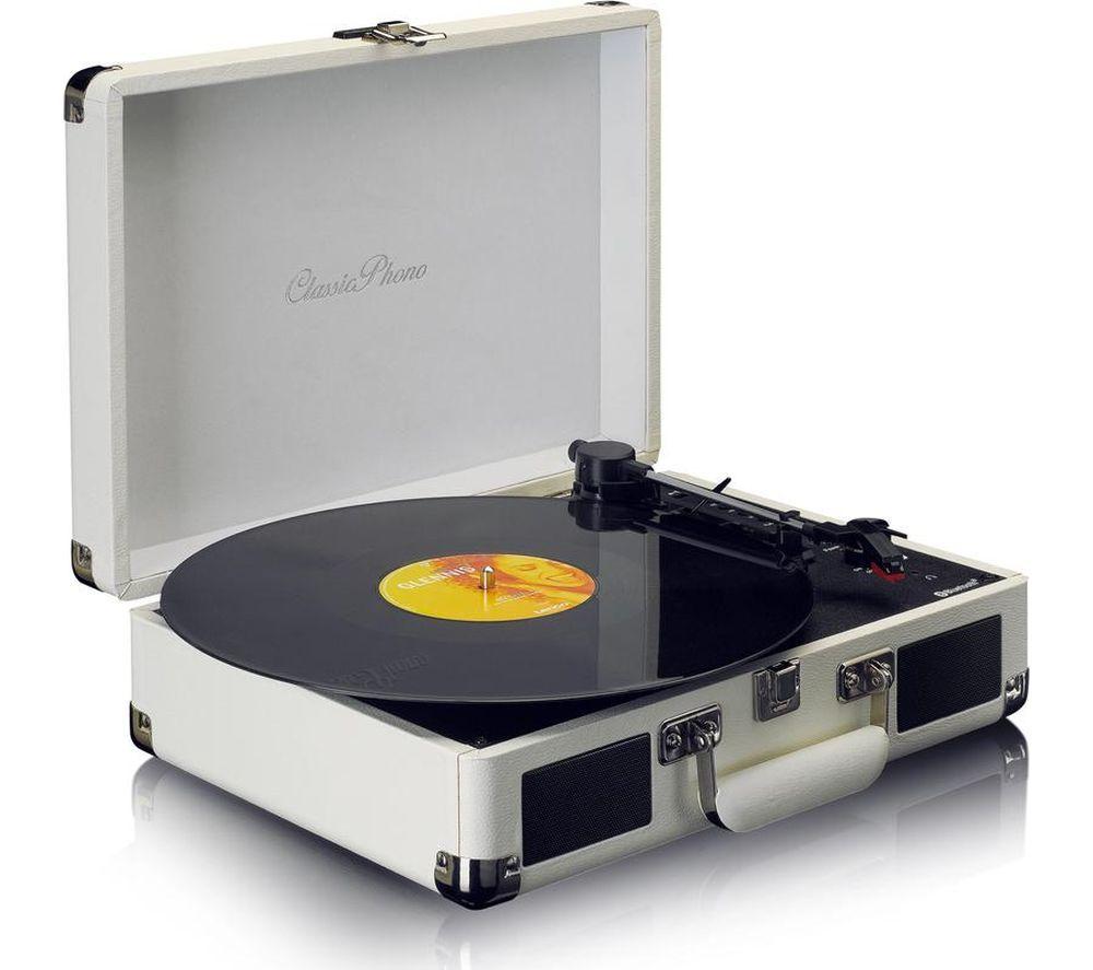 LENCO TT-115CR Belt Drive Bluetooth Turntable - Cream image number 5 of 9