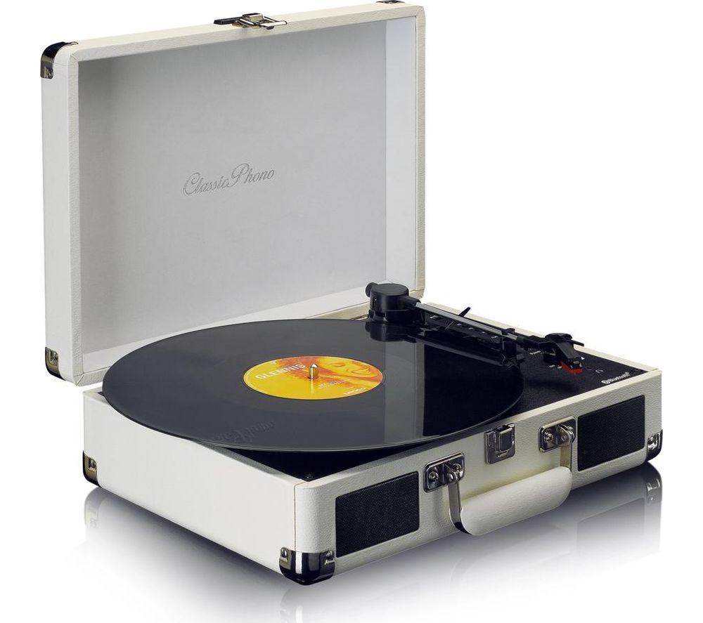 LENCO TT-115CR Belt Drive Bluetooth Turntable - Cream image number 9 of 9