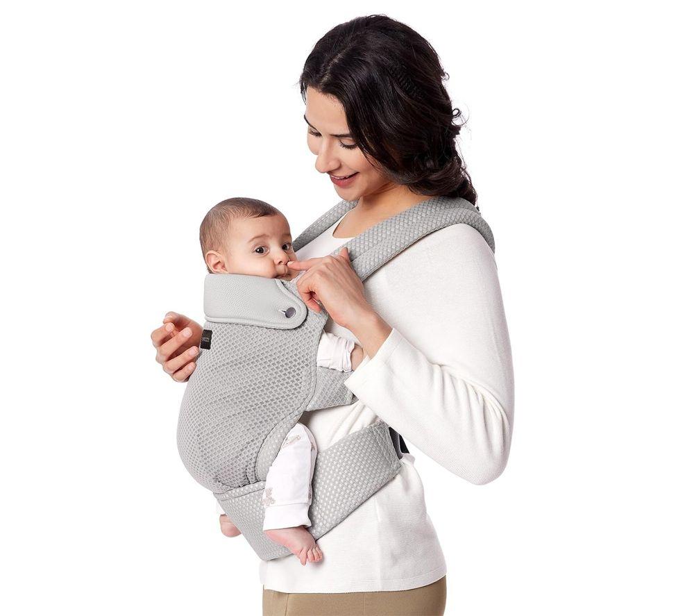 MOMCOZY BC001-DG12NB-A Baby Carrier - Grey image number 2 of 4
