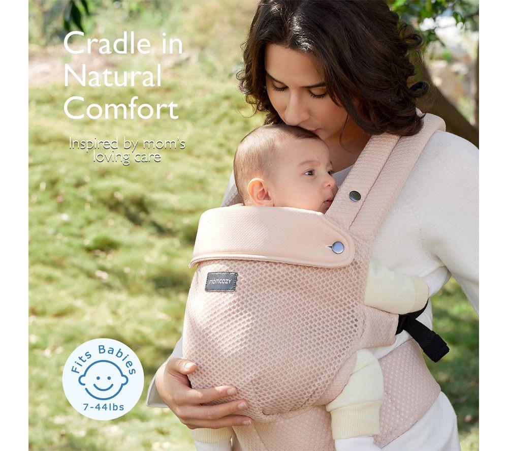 MOMCOZY BC001-PK12NB-A Baby Carrier - Pink image number 5 of 7