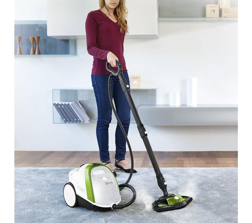 POLTI Vaporetto Smart 110 Eco Steam Cleaner - Green, Black & White image number 4 of 13