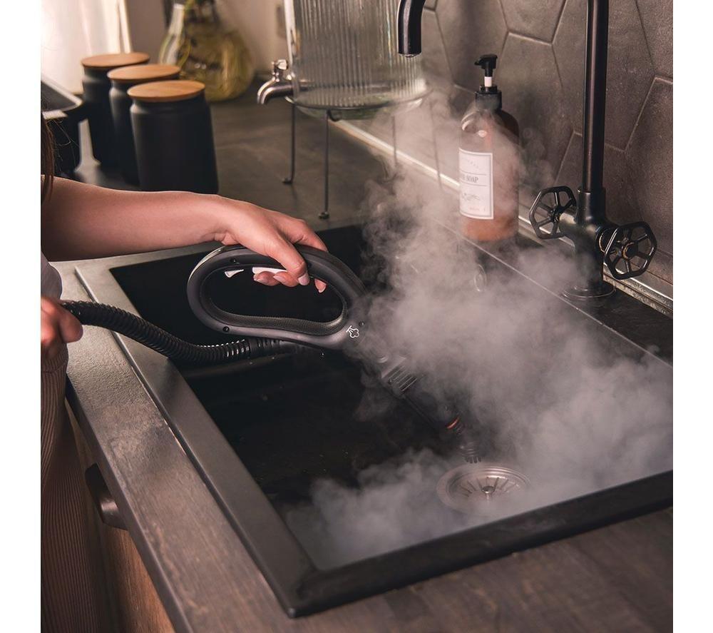 POLTI Vaporetto Smart 110 Eco Steam Cleaner - Green, Black & White image number 12 of 13