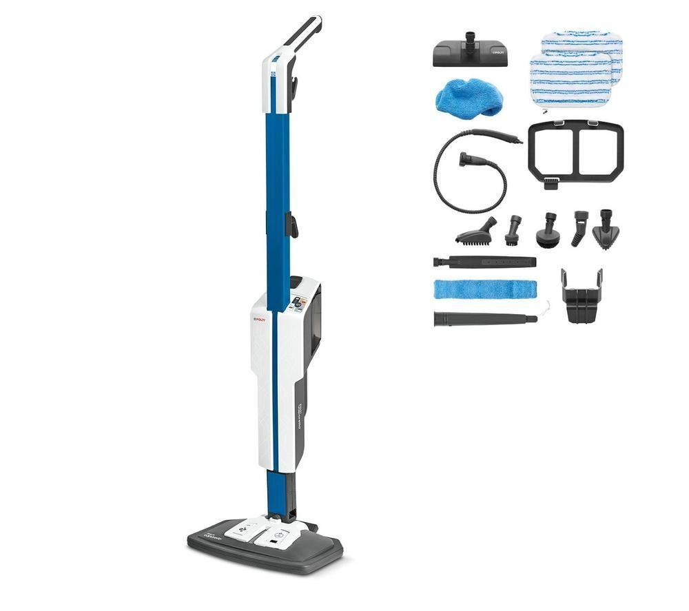 POLTI Vaporetto SV620_Style Steam Cleaner - Blue, Grey & White image number 4 of 9