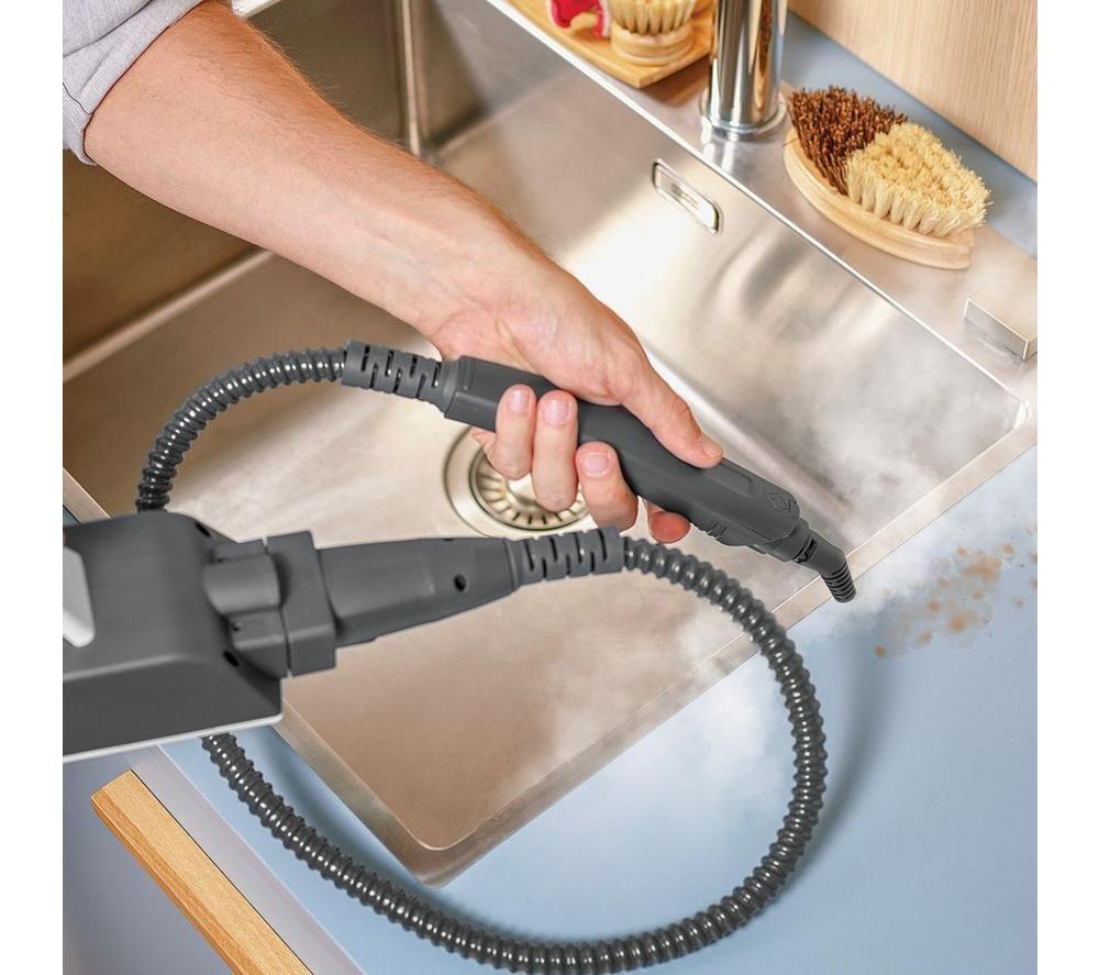 POLTI Vaporetto SV620_Style Steam Cleaner - Blue, Grey & White image number 7 of 9
