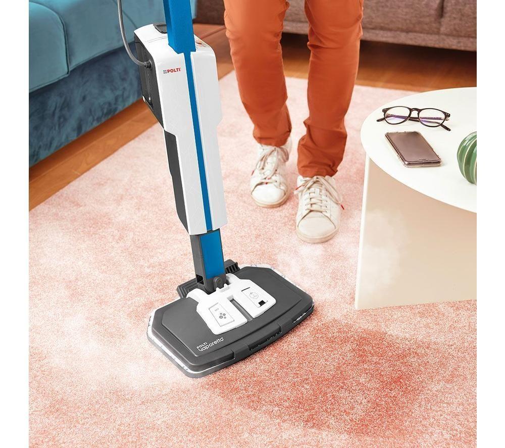 POLTI Vaporetto SV620_Style Steam Cleaner - Blue, Grey & White image number 8 of 9