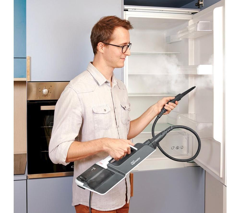 POLTI Vaporetto SV620_Style Steam Cleaner - Blue, Grey & White image number 9 of 9