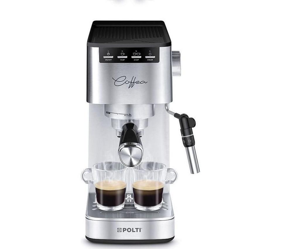 POLTI Coffea P10S Coffee Machine - Silver