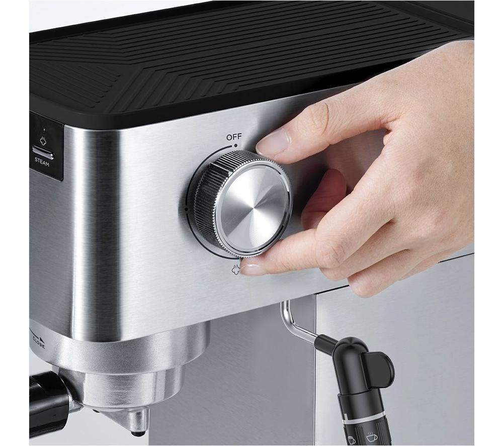 POLTI Coffea P10S Coffee Machine - Silver image number 7 of 9