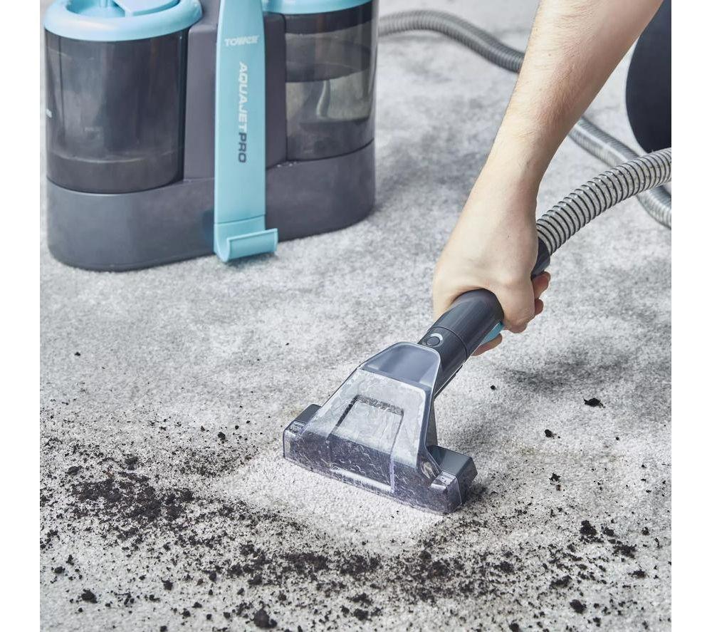 TOWER AquajetPro T548007 Cylinder Carpet Cleaner - Blue image number 2 of 11