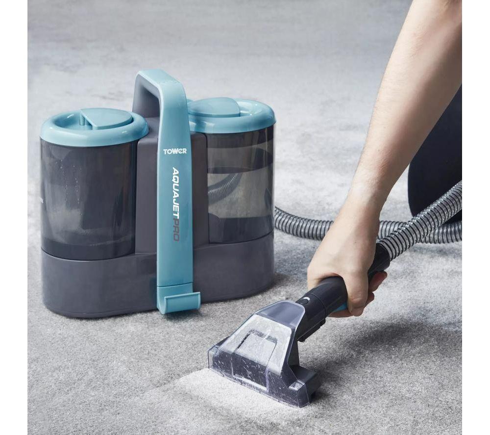 TOWER AquajetPro T548007 Cylinder Carpet Cleaner - Blue image number 3 of 11