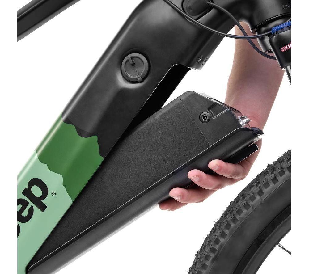 JEEP Hemlock Electric Bike - Green & Black image number 12 of 16