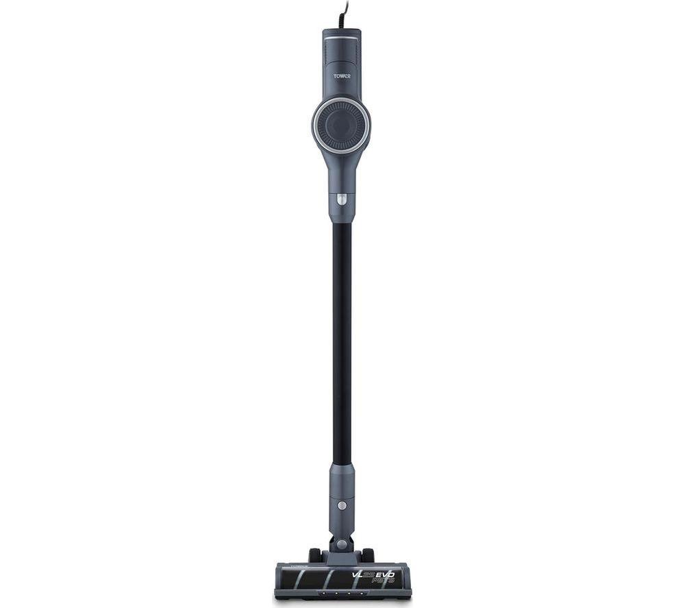 TOWER Evo Pets VL25 Upright Bagless Vacuum Cleaner - Black image number 2 of 3