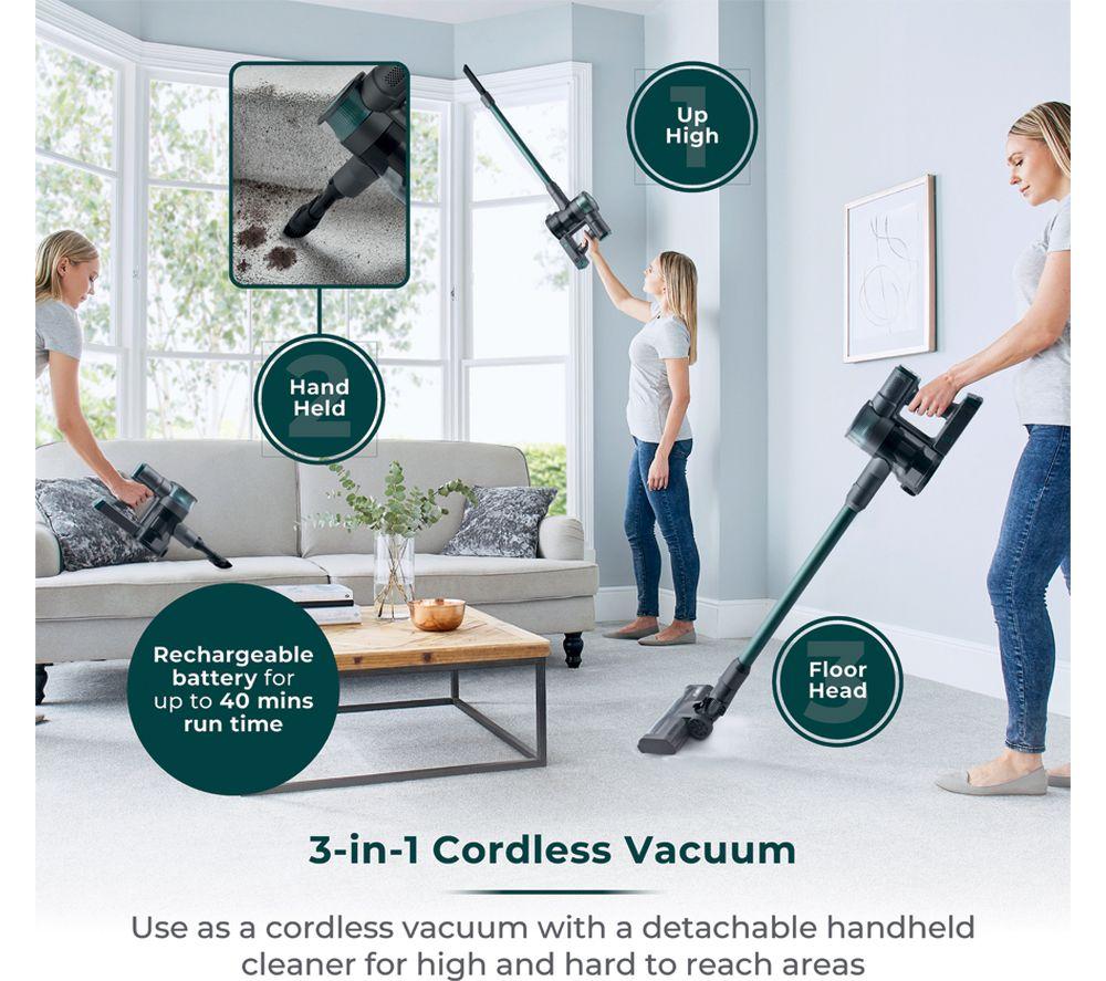 TOWER Evo VL30 Cordless Vacuum Cleaner - Emerald image number 5 of 8