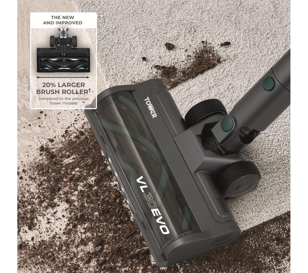 TOWER Evo VL30 Cordless Vacuum Cleaner - Emerald image number 7 of 8