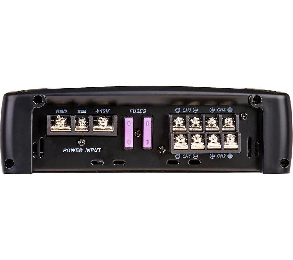 JUICE JA1504 Car Amplifier - Black image number 2 of 4