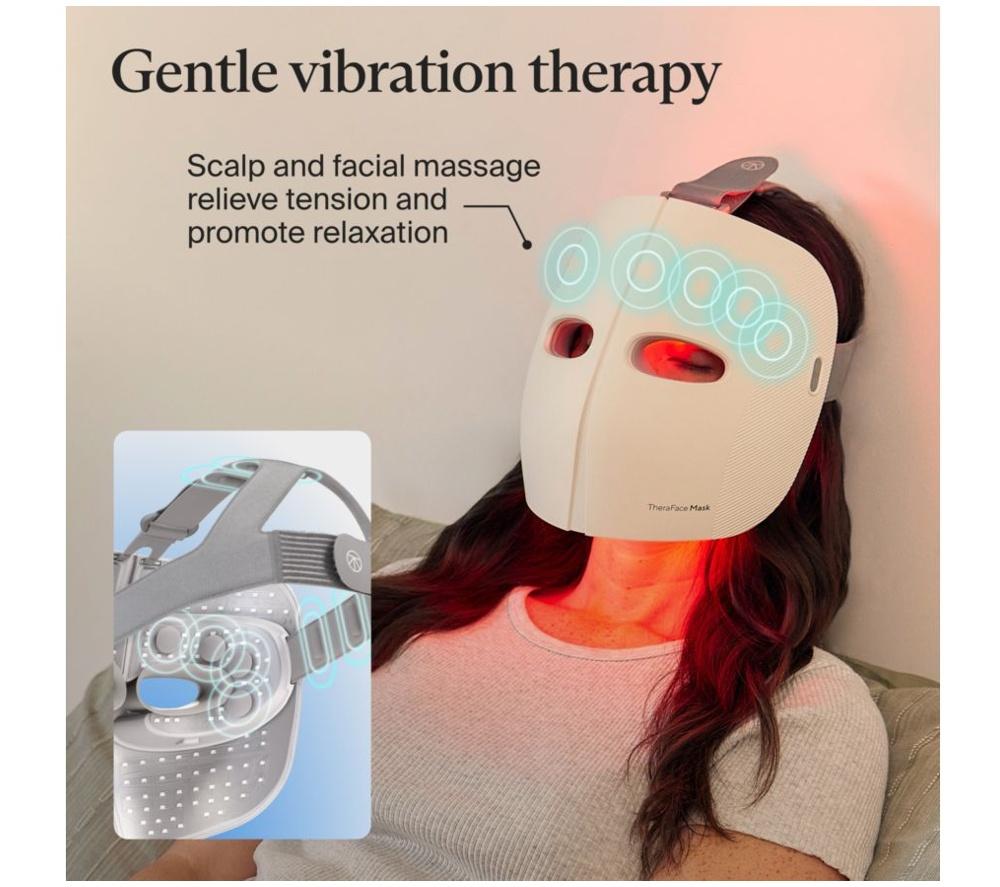 THERABODY TheraFace LED Face Mask - White image number 7 of 12