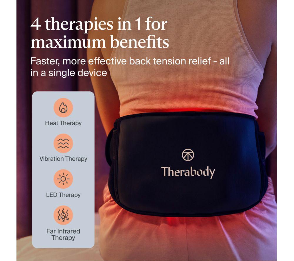 THERABODY ThermBack LED Back Massage Belt - Black image number 3 of 10
