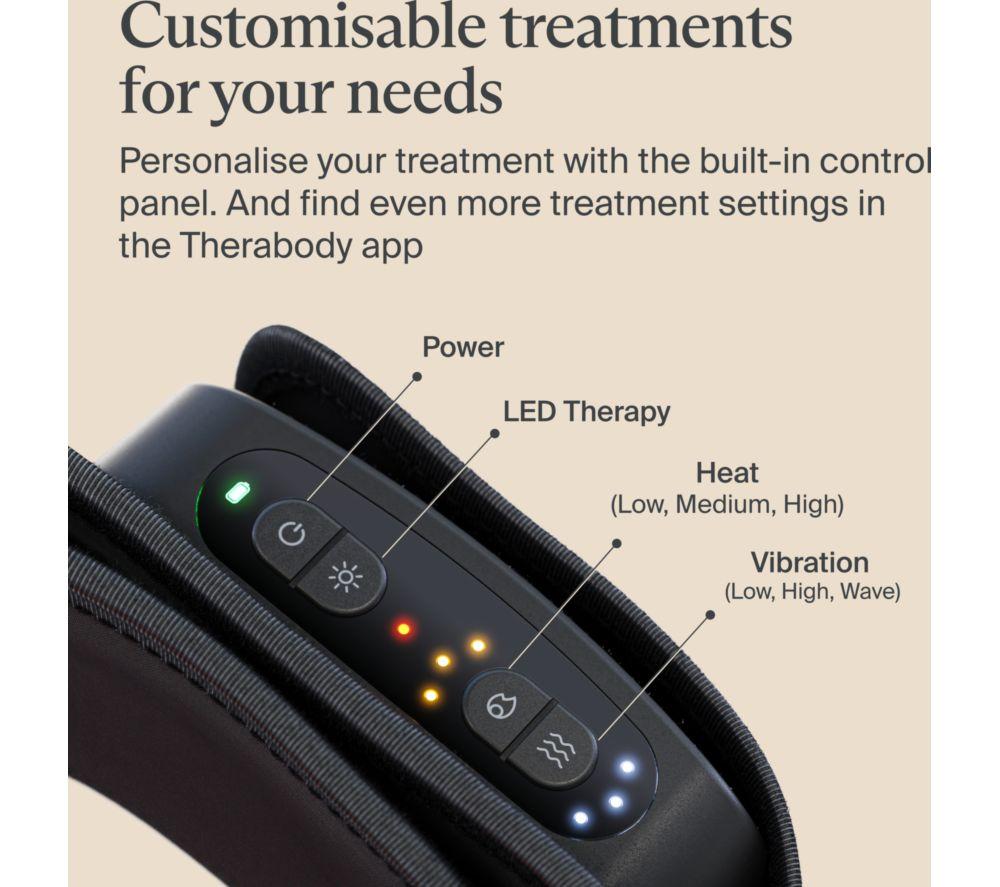 THERABODY ThermBack LED Back Massage Belt - Black image number 6 of 10