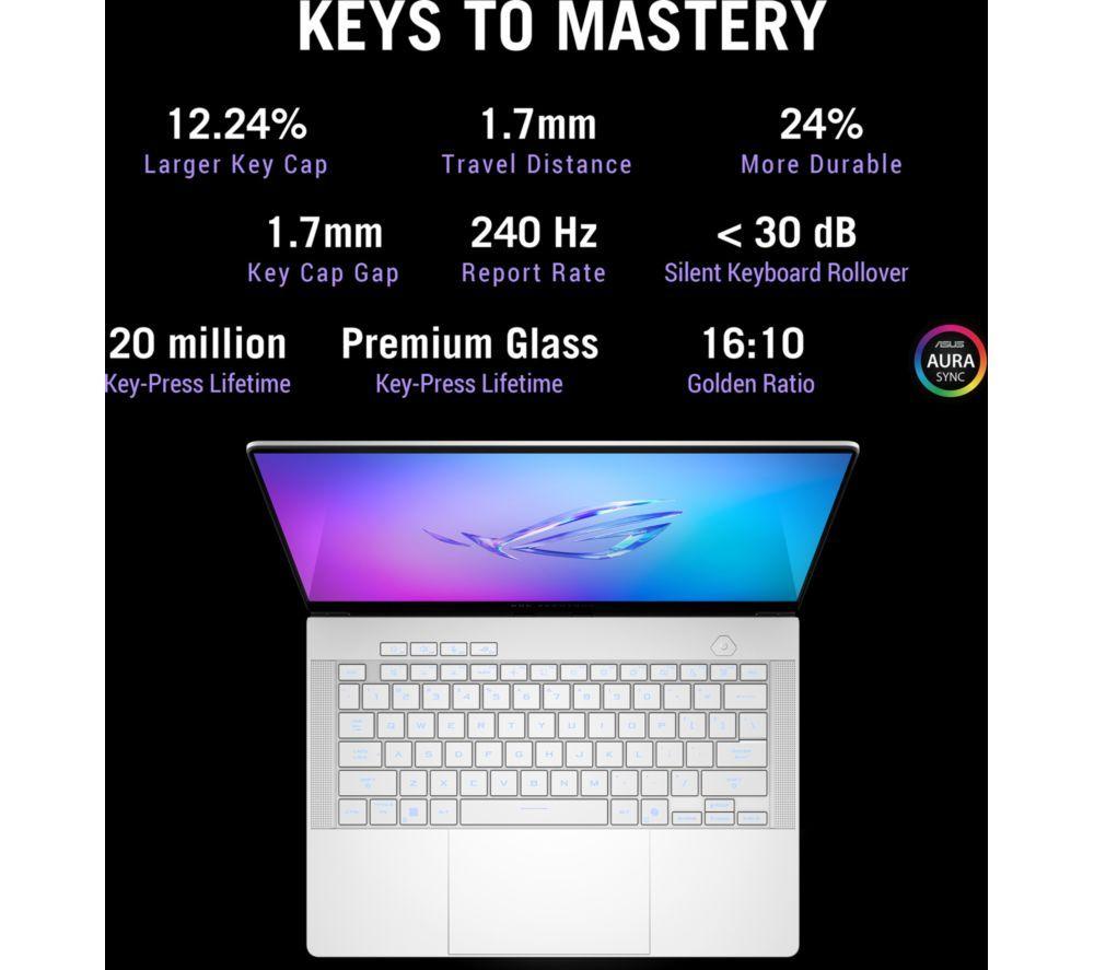 ASUS ROG Zephyrus G14 14" Gaming Laptop - AMD Ryzen 9, RTX 5060, 1 TB SSD image number 9 of 16
