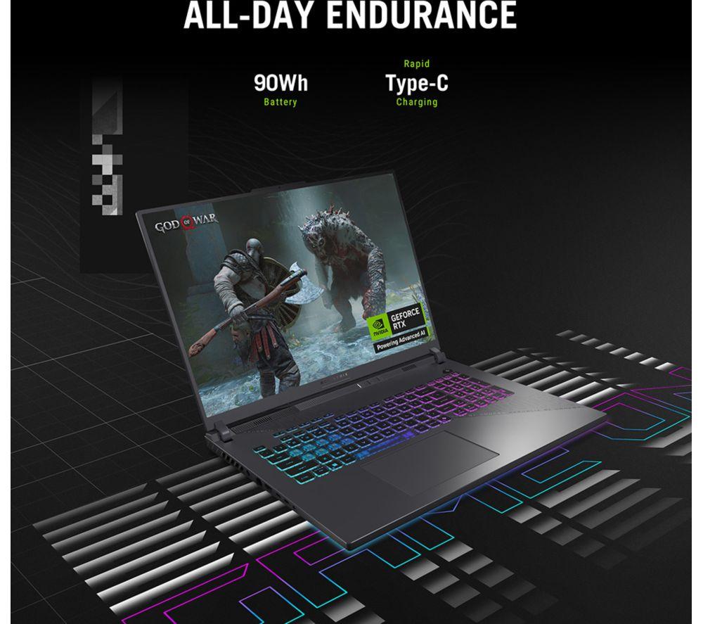 ASUS ROG Strix G18 18" Gaming Laptop - AMD Ryzen 9, RTX 5070, 1 TB SSD image number 15 of 19