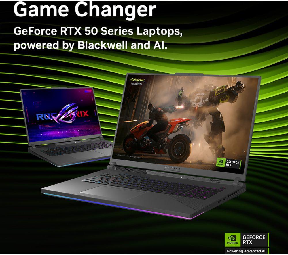 ASUS ROG Strix G18 18" Gaming Laptop - AMD Ryzen 9, RTX 5070, 1 TB SSD image number 16 of 19