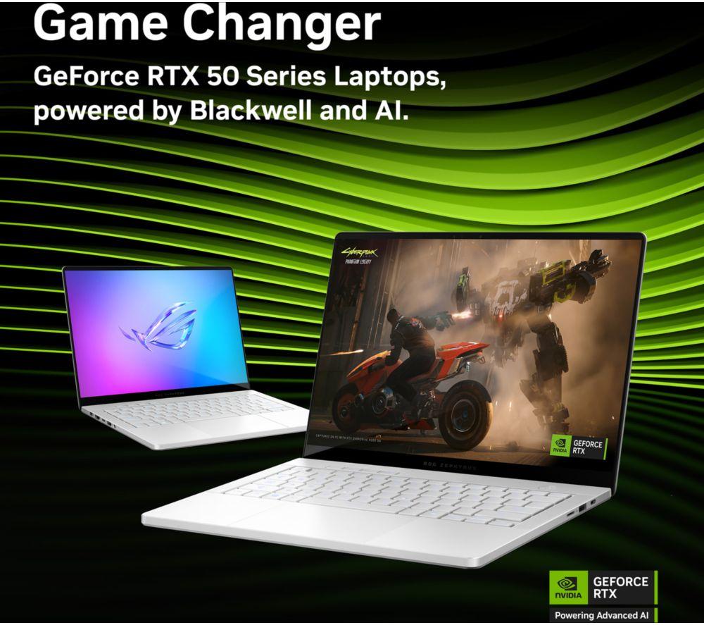 ASUS ROG Zephyrus G14 14" Gaming Laptop - AMD Ryzen 9, RTX 5070, 1 TB SSD image number 13 of 19