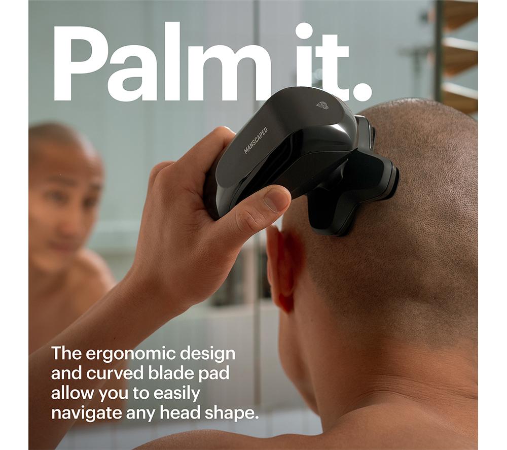 MANSCAPED The Dome Shaver Pro Wet & Dry Rotary Head Shaver - Black image number 4 of 8